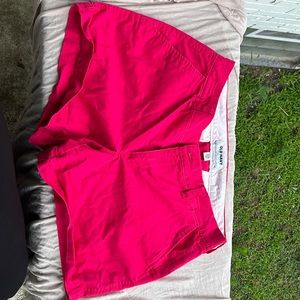 Pink old navy shorts